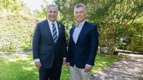 El embajador de EEUU, Marc Stanley, junto con el expresidente Mauricio Macri.