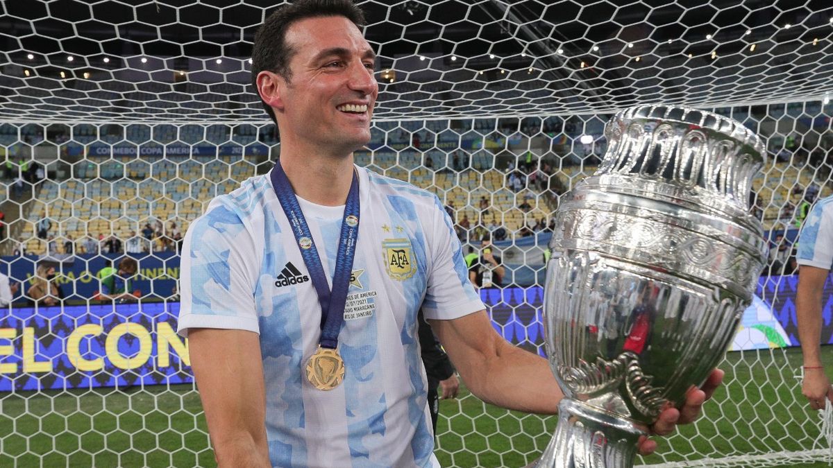 “It was a dreamed year,” said Scaloni after qualifying for the World Cup and the Copa América “It was a dreamed year,” said Scaloni after qualifying for the World Cup and the Copa América