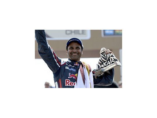 Al igual que en 2011, el piloto qatarí se quedó con la gloria.