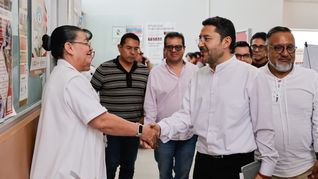 Martí Batres en Puebla.