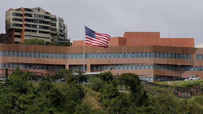 La embajada de EEUU en Caracas