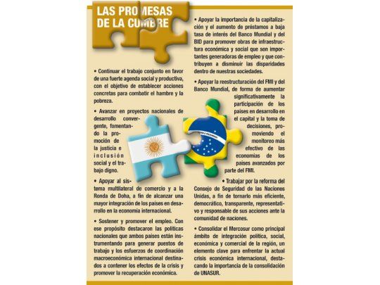 Las promesas de la cumbre