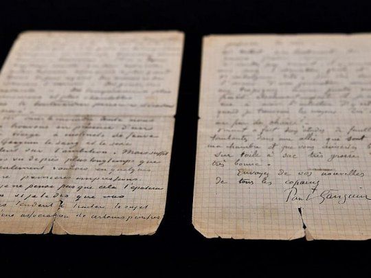 La carta&nbsp;ser&aacute; exhibida&nbsp;en el museo de la&nbsp;Fundaci&oacute;n Vincent van Gogh&nbsp;en &Aacute;msterdam.&nbsp;