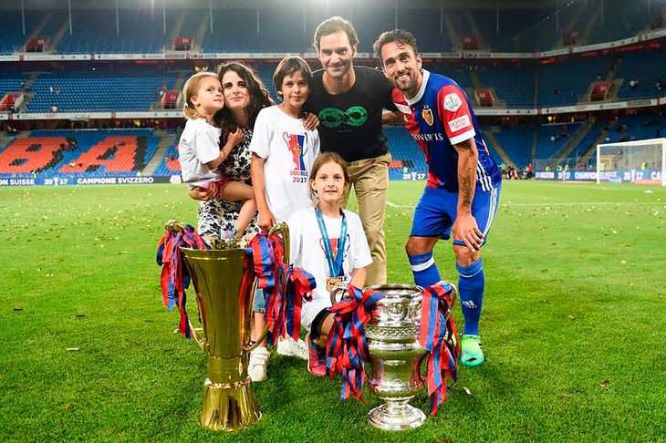 Matías Delgado stood out in Swiss football and forged a great friendship with Roger Federer. Matías Delgado stood out in Swiss football and forged a great friendship with Roger Federer.