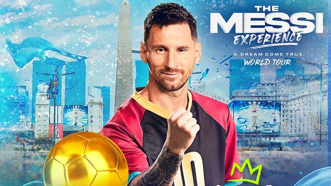 “The Messi Experience” es un viaje multimedia inmersivo y de vanguardia que celebra la extraordinaria vida y carrera de Leo Messi.