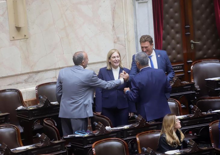 El bloque que conduce Gisela Scaglia se mostró divivido a la hora del quorum. El bloque que conduce Gisela Scaglia se mostró divivido a la hora del quorum. 