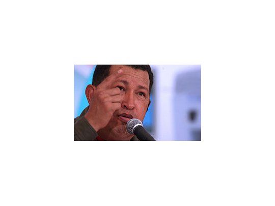 Hugo Chávez.