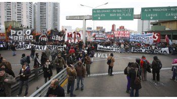 Cooperativista murió en piquete en Puente Pueyrredón