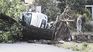Consecuencias. El temporal dejó destrozos en la ciudad. Consecuencias. El temporal dejó destrozos en la ciudad.