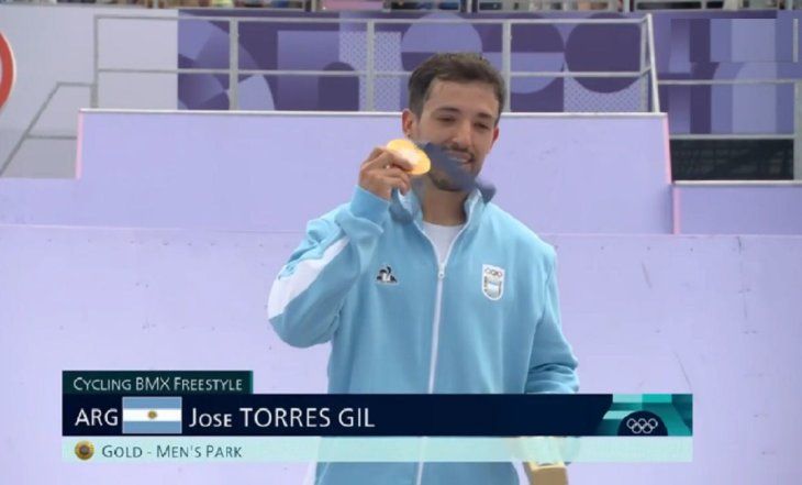 Jose Torres ganó la medalla de oro para Argentina en los Juegos Olímpicos Paris 2024