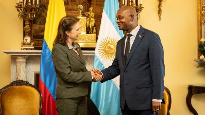 Diana Mondino y Luis Murillo.