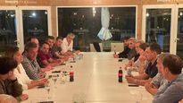 Massa con los intendetes bonaerenses.