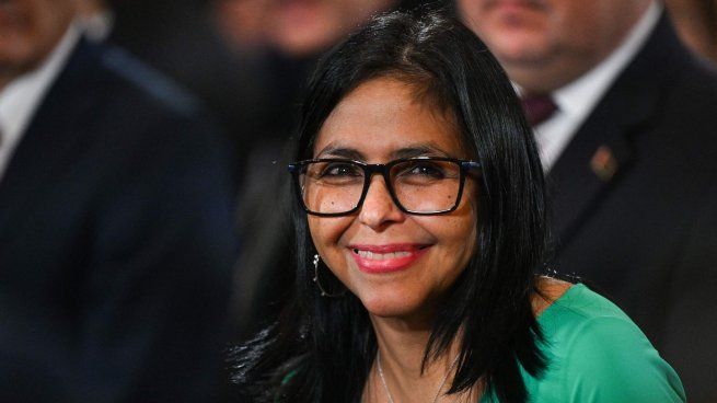 Delcy Rodríguez respondió a las amenazas de Donald Trump.