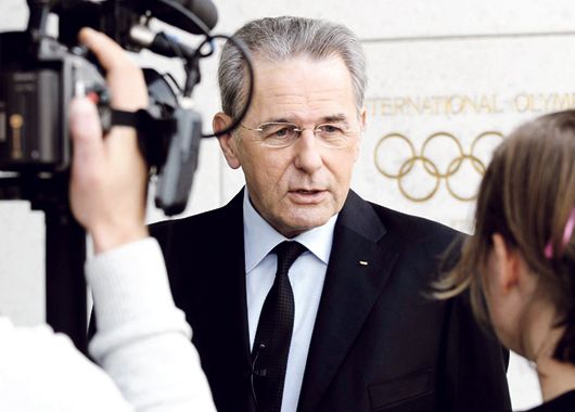 Jacques Rogge, el actual presidente del COI, expresó su pesar por la muerte del ex mandamás ibérico