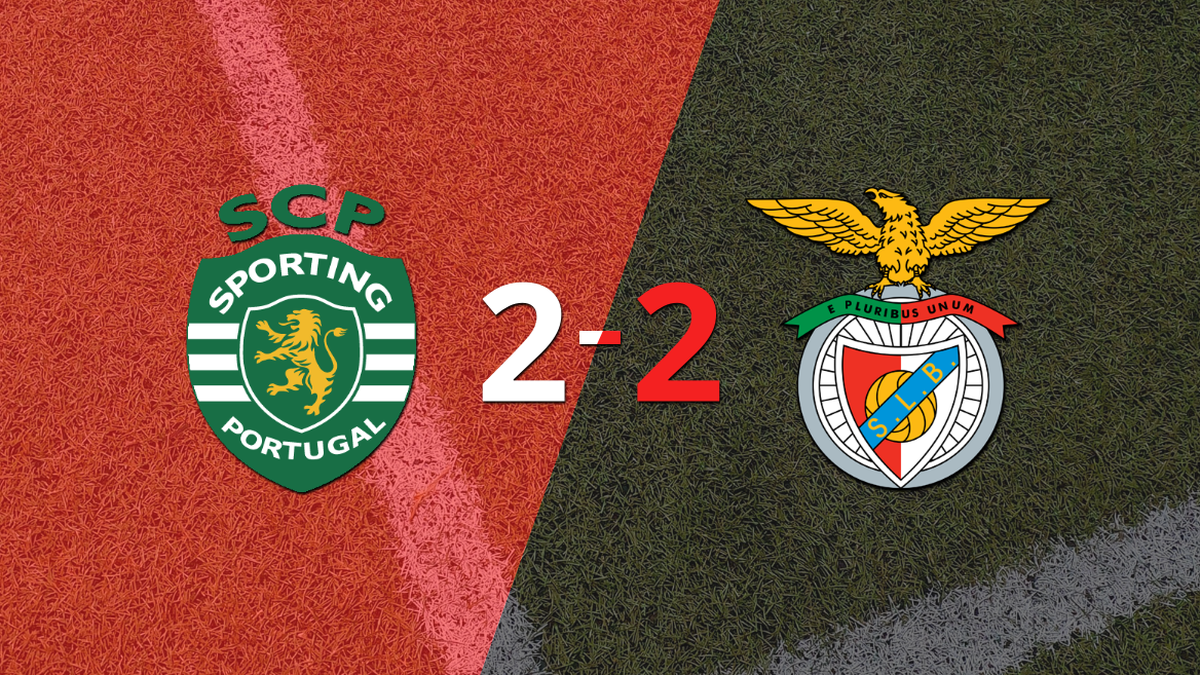 The “Derby da Capital” ended in a 2-2 draw at the José Alvalade XXI stadium