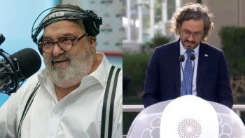 Santiago Cafiero respondió a las críticas de Jorge Lanata por su manejo del inglés: Lanata is a dickhead
