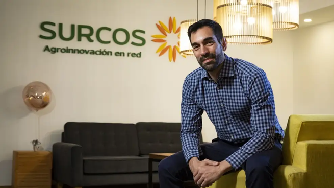 Sebastián Calvo es el CEO de Surcos.&nbsp;