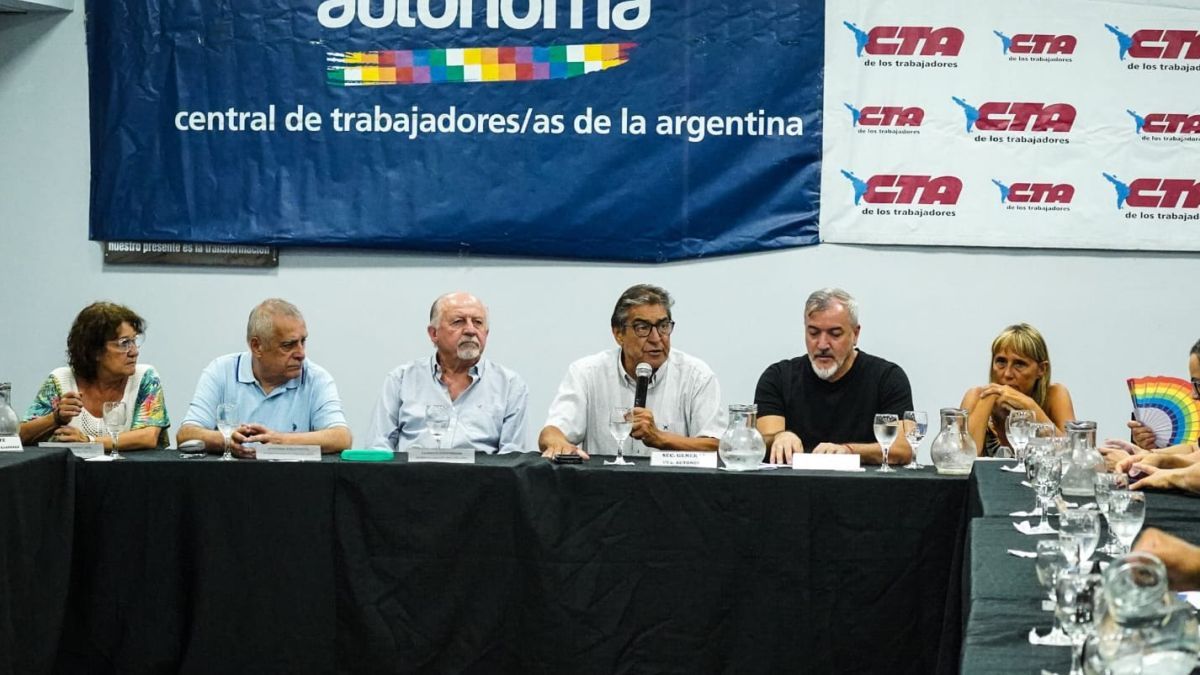 Las CTA convocaron a un paro y movilizaci�n contra la reforma laboral de Javier Milei