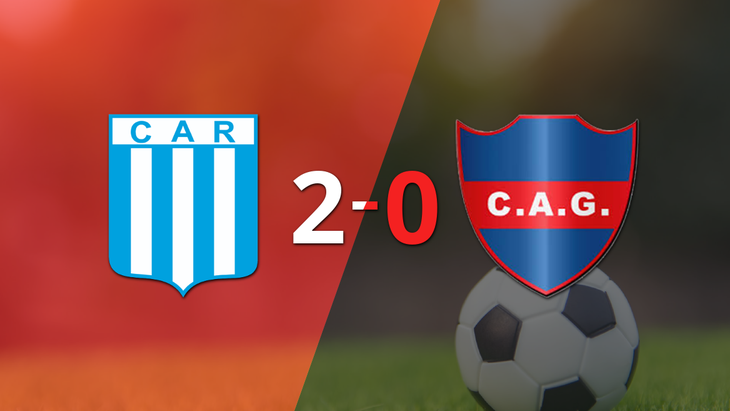 Racing (Cba) dominó a Güemes (SE) con un 2-0 en un partido electrizante