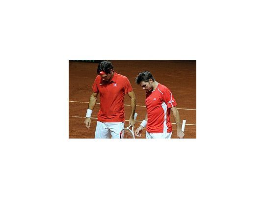 Federer y Wawrinka no pudieron torcer la historia y perdieron ante EEUU.