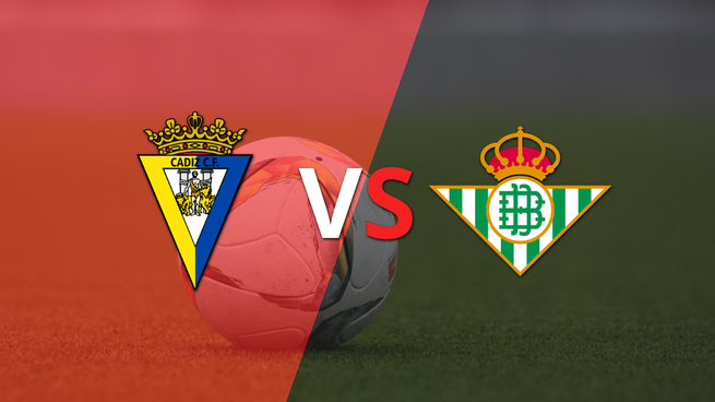 España - Primera División: Cádiz vs Betis Fecha 24