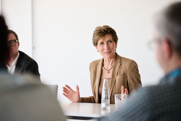 La ejecutiva de BMW planteó las necesidades de adaptar las compañías a la transición tecnológica. La ejecutiva de BMW planteó las necesidades de adaptar las compañías a la transición tecnológica.