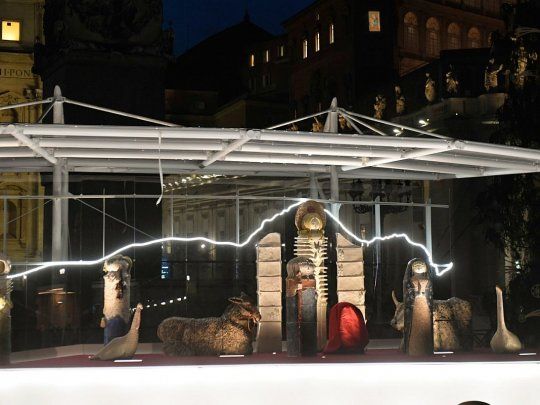 Navidad 2020: El Vaticano inauguró su tradicional pesebre en Plaza San Pedro