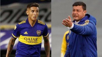 Battaglia recordó el cruce que tuvo con Almendra en Boca.
