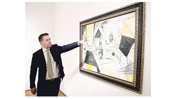 «La revolte des contraires», del chileno Roberto Matta, fue el precio tope: 5 millones de dólares.