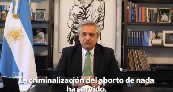Alberto Fernández envió al Congreso el proyecto para la legalización del aborto