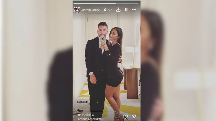 El posteo de Antonela Roccuzzo con Lionel Messi. El posteo de Antonela Roccuzzo con Lionel Messi.