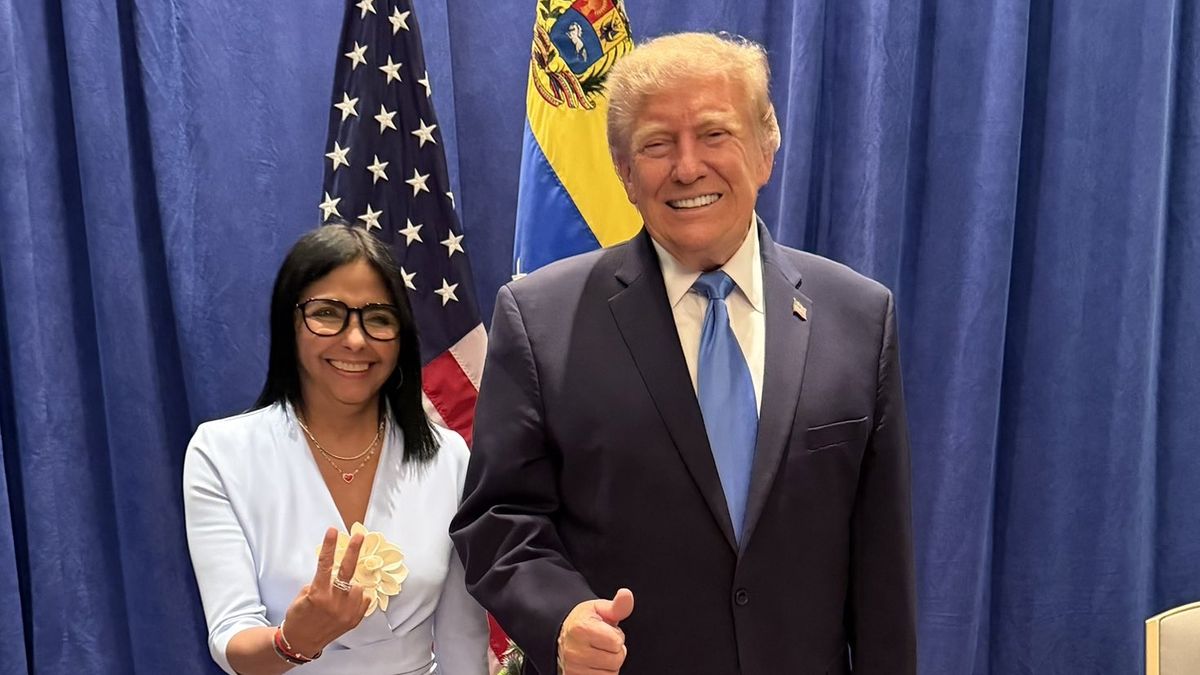 Delcy Rodríguez se reunió por primera vez con Donald Trump y habló de una nueva etapa entre Venezuela y EEUU