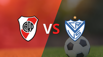 con triplete de miguel angel borja, river plate goleo a velez 5-0