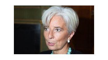 Christine Lagarde, directora del FMI.