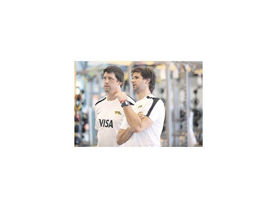 Santiago Phelan y Martín Mackey, en los Estados Unidos con Los Pumas.
