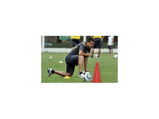 Riquelme evitó entrar en polémicas con Palermo.