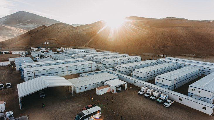 El campamento Batidero posee 552 Habitaciones de 3 categorías con capacidad para 1.068 huéspedes. Son estructuras modulares hechas de conteiners interconectados, de hasta dos pisos. El campamento Batidero posee 552 Habitaciones de 3 categorías con capacidad para 1.068 huéspedes. Son estructuras modulares hechas de conteiners interconectados, de hasta dos pisos.