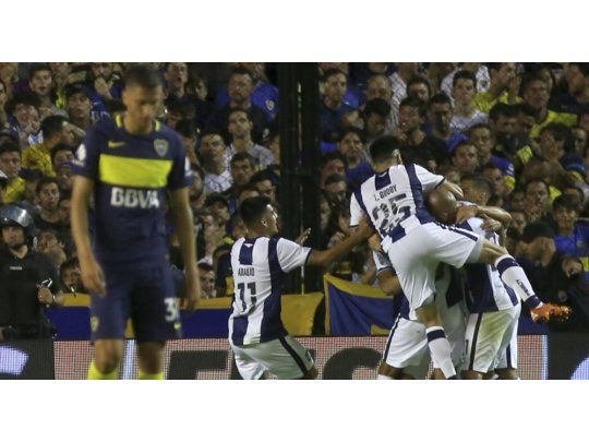 Talleres dio el golpe en la Bombonera.