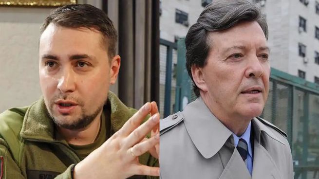 Kyrylo Budanov y César Milani.