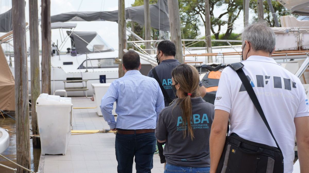 ARBA and AFIP detected 37 undeclared luxury vessels in San Isidro
