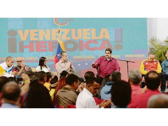 DEBILITADO. El presidente Nicolás Maduro afirmó que “nada manchará” el proceso constituyente tras las denuncias por fraude.