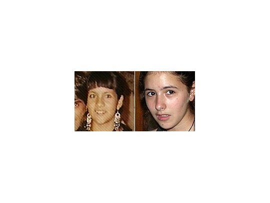 María Florencia, de 16, y Lihué, de 15 años.