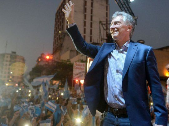 Mauricio Macri durante un acto en Tucumán.