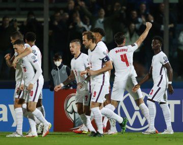 Inglaterra goleó a San Marino y se metió en Qatar 2022.