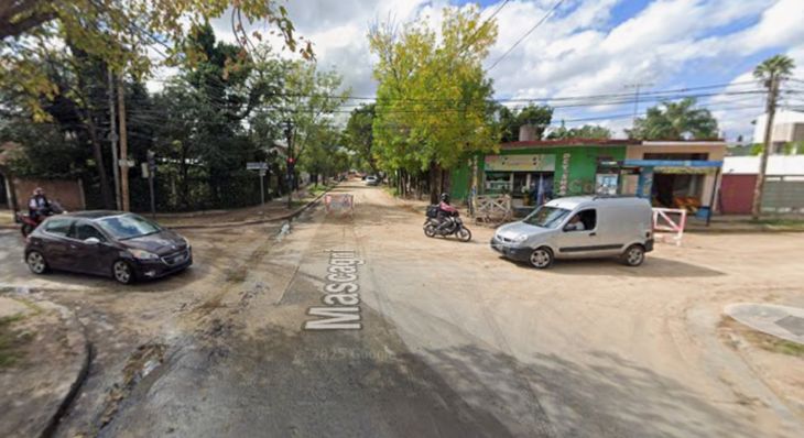 El ataque ocurrió en la esquina de Bustamante y Mascagni, en pleno Hurlingham. El ataque ocurrió en la esquina de Bustamante y Mascagni, en pleno Hurlingham. 