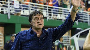 Confiado. Julio Falcioni sacó chapa antes del clásico entre Banfield y Lanús.