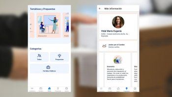 La aplicación se llama Politeia La aplicación se llama Politeia