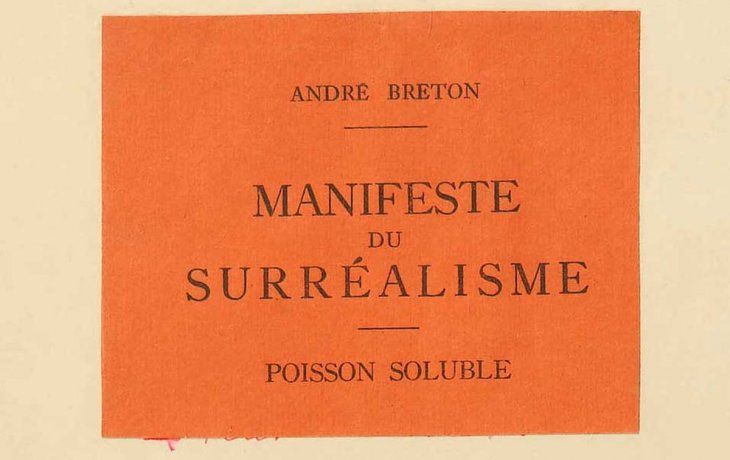 subastaran el mitico manifiesto del surrealismo del poeta frances andre breton