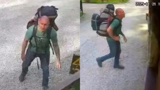 Cámaras del Parque Nacional Nahuel Huapi captaron a Lucas Adrián Álvarez ingresando al Centro de Informes de Mascardi el 21 de noviembre por la tarde. Cámaras del Parque Nacional Nahuel Huapi captaron a Lucas Adrián Álvarez ingresando al Centro de Informes de Mascardi el 21 de noviembre por la tarde.