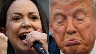 Donald Trump descartó a la líder opositora como opción para encabezar una transición en Venezuela.